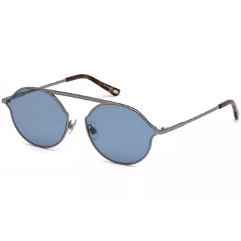 WEB EYEWEAR Unisex Akiniai Nuo Saulės WE0198-08V Juodi/Pilki 57/15/145 mm