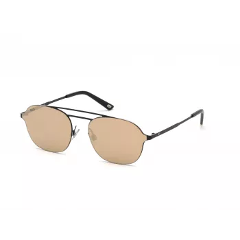 WEB EYEWEAR Unisex Akiniai Nuo Saulės WE0248-5802G Juodi Pilki Gradientiniai 58/18/145 mm