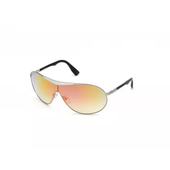WEB EYEWEAR Unisex Sunglasses WE0282-0014Z Black Frame Grey Lens