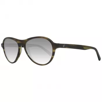 WEB EYEWEAR WE0128-5494N Unisex Akiniai Nuo Saulės Havana Acetato Rėmelis Rudi Polikarbonato Lęšiai 54mm