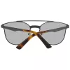 WEB EYEWEAR WE0190-0009C Unisex Akiniai - Geometrinis Juodas Rėmas Pilki Lęšiai