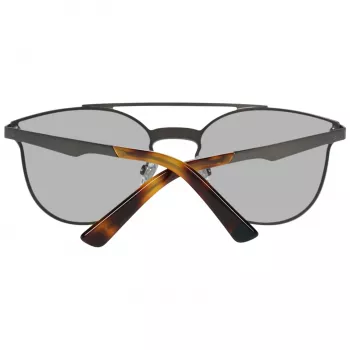 WEB EYEWEAR WE0190-0009C Unisex Akiniai - Geometrinis Juodas Rėmas Pilki Lęšiai