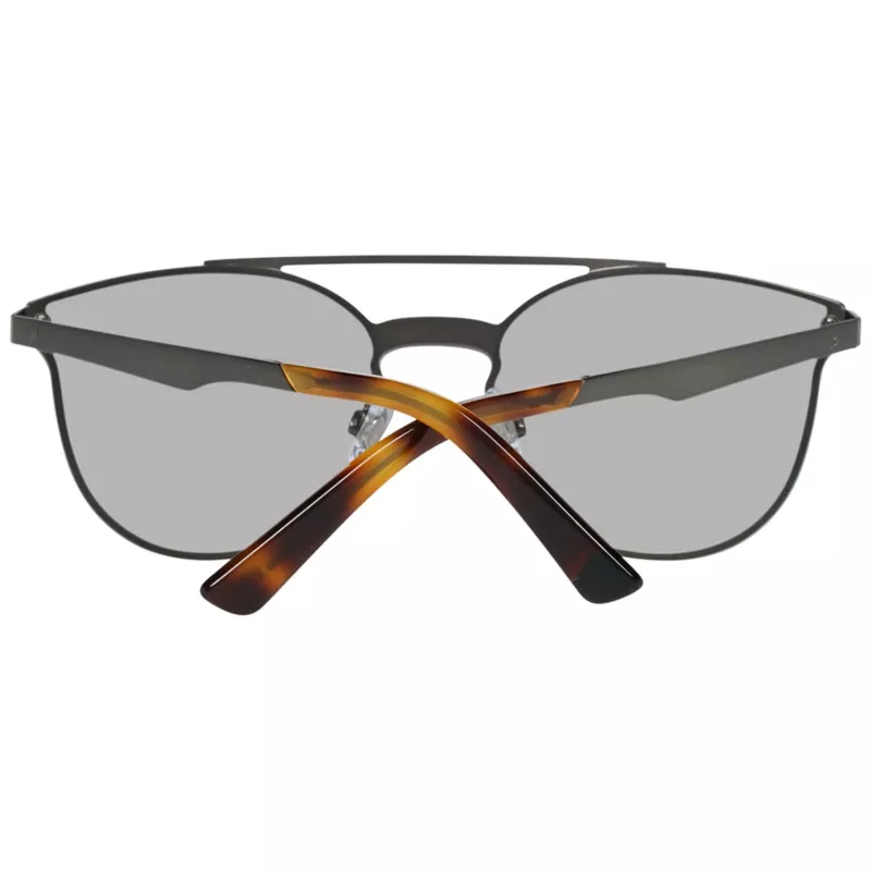 WEB EYEWEAR WE0190-0009C Unisex Akiniai - Geometrinis Juodas Rėmas Pilki Lęšiai