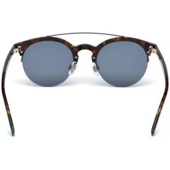 WEB EYEWEAR WE0192-52V Unisex Akiniai Nuo Saulės Havana Acetato Rėmelis Rudas Gradientinis Lęšis 49mm