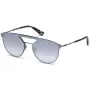 WEB EYEWEAR WE0193-08C Unisex stačiakampiai akiniai nuo saulės Havana acetato rėmelis rudi polikarbonatiniai lęšiai UV400