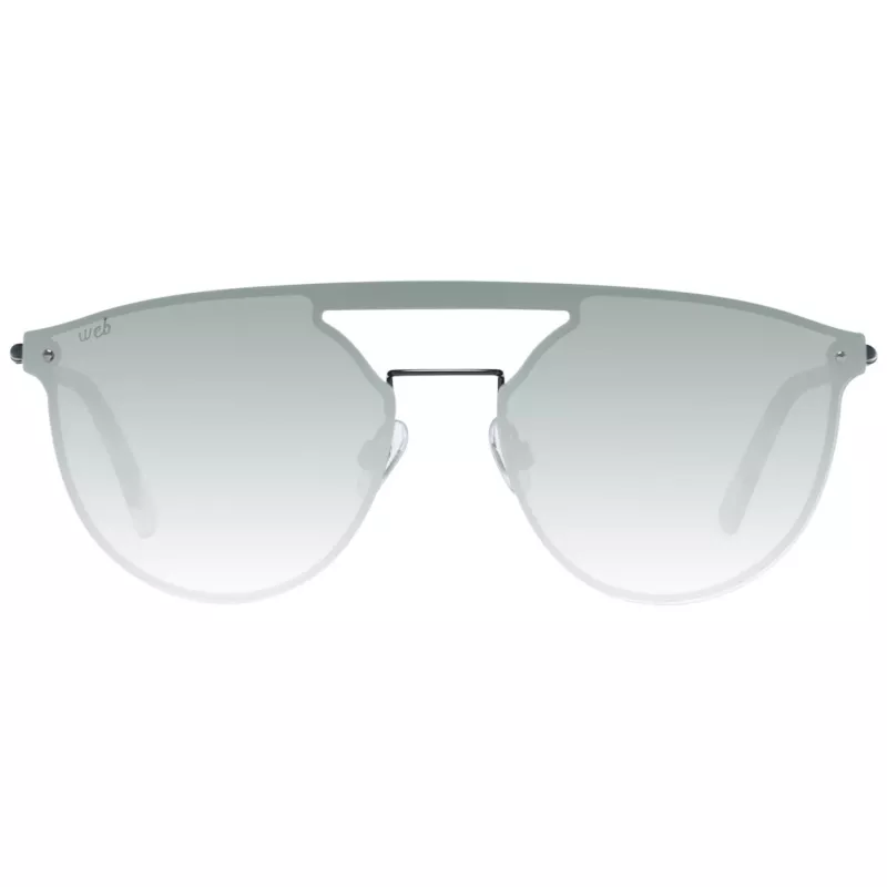 WEB EYEWEAR WE0193-13802Q Unisex Akiniai Nuo Saulės Juodas Rėmas Pilki Lęšiai 55mm