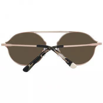 WEB EYEWEAR WE0198-5734G Unisex Sunglasses - Black Acetate Frame, Grey Tint Lenses, 57mm