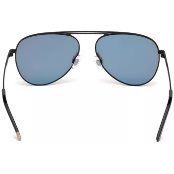 WEB EYEWEAR WE0206-02G Unisex Taisyklingi Akiniai Nuo Saulės - Havana Acetato Rėmelis, Žali Polikarbonato Lęšiai, UV400 Apsauga