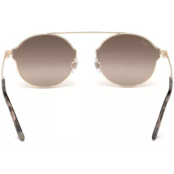 Web Eyewear WE0243-32G Unisex Pilot Akiniai Auksinis Rėmelis Rudi Gradientiniai Lęšiai UV400 58mm