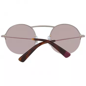 WEB EYEWEAR WE0260-5434U Unisex Akiniai Nuo Saulės Havana Acetato Rėmeliu Žalia Polikarbonato Lęšiu 54/21/145 mm