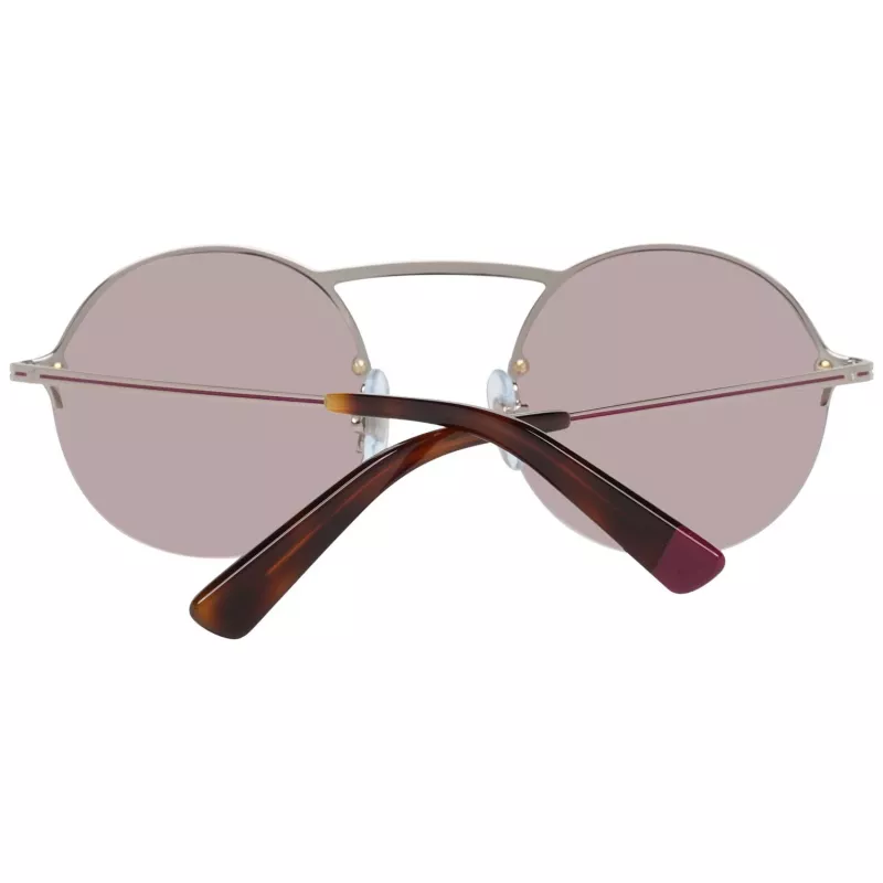 WEB EYEWEAR WE0260-5434U Unisex Akiniai Nuo Saulės Havana Acetato Rėmeliu Žalia Polikarbonato Lęšiu 54/21/145 mm