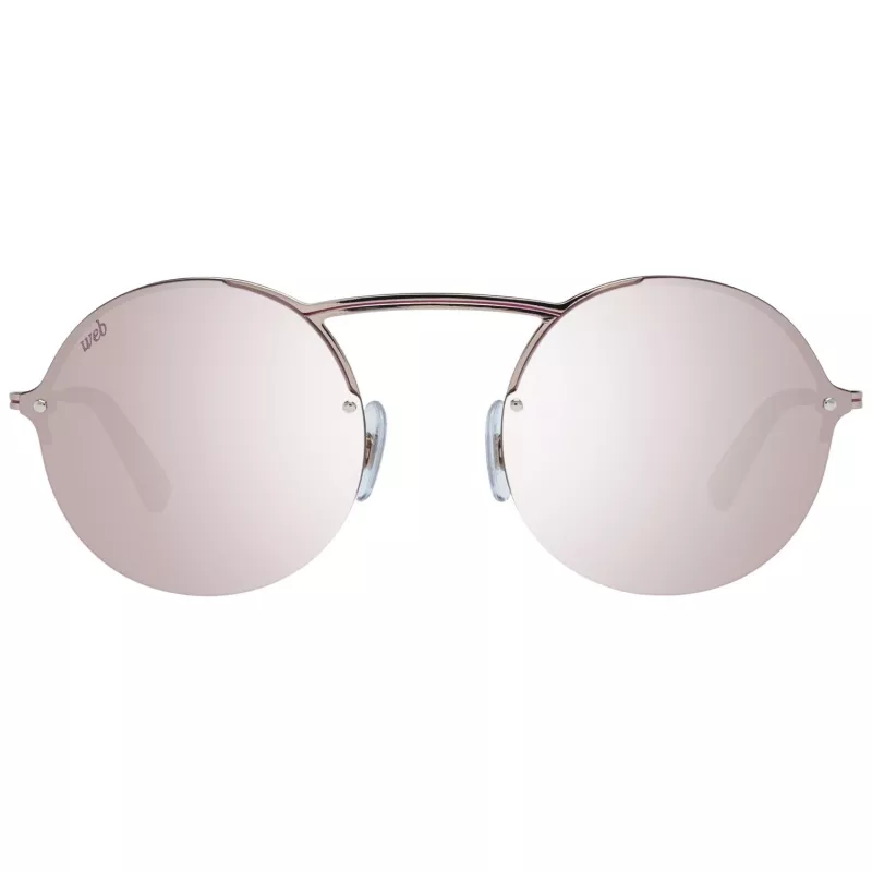 WEB EYEWEAR WE0260-5434U Unisex Akiniai Nuo Saulės Havana Acetato Rėmeliu Žalia Polikarbonato Lęšiu 54/21/145 mm