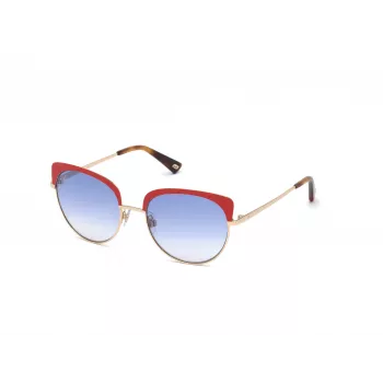 WEB EYEWEAR Moteriški drugelio formos akiniai nuo saulės WE0271-5532W Havana Acetate Brown Gradient UV400 55/18/140