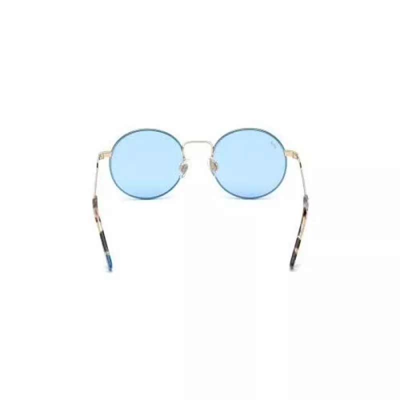 WEB EYEWEAR Moteriški katės akies akiniai nuo saulės WE0254-32V Havana Brown rėmelis su rudais gradientiniais stiklais 49mm