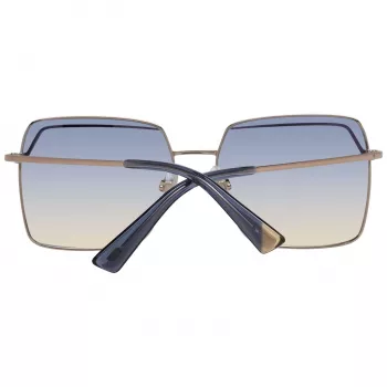 WEB EYEWEAR Moteriški katinuko akies formos akiniai nuo saulės WE0259-5734W Havana Acetate rudi gradientiniai lęšiai 57mm
