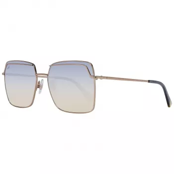 WEB EYEWEAR Moteriški katinuko akies formos akiniai nuo saulės WE0259-5734W Havana Acetate rudi gradientiniai lęšiai 57mm