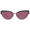 WEB EYEWEAR Moteriški kvadratiniai acetatiniai akiniai nuo saulės WE0272-5901Z – juodas rėmelis, pilki lęšiai 59 mm