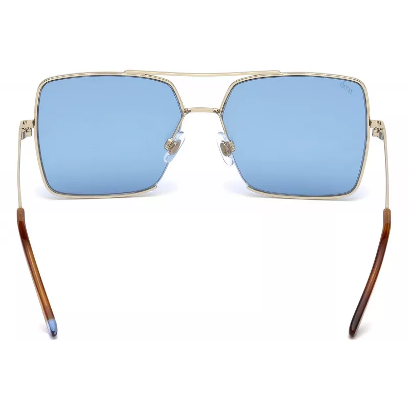 WEB EYEWEAR Moteriški Akiniai Nuo Saulės WE0210-32V Havana/Ruda Kvadratiniai Acetatas 57mm