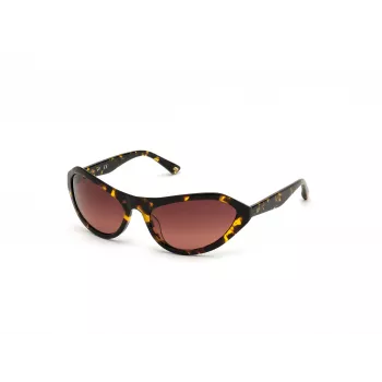 WEB EYEWEAR Moteriški Akiniai Nuo Saulės WE0288-6052F Havana Pilkas Gradientas 60/18/125 mm