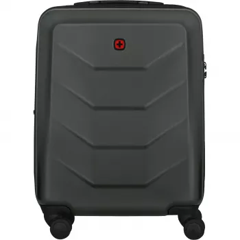 WENGER Prymo Carry-On Hardside Suitcase, Anthracite, 43L