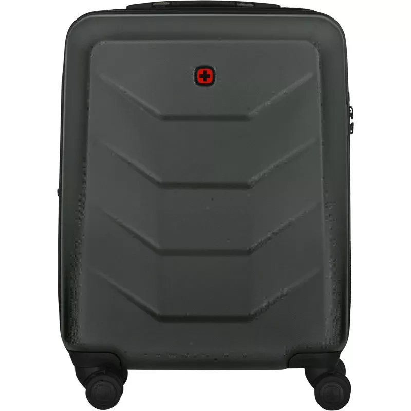 WENGER Prymo Carry-On Hardside Suitcase, Anthracite, 43L