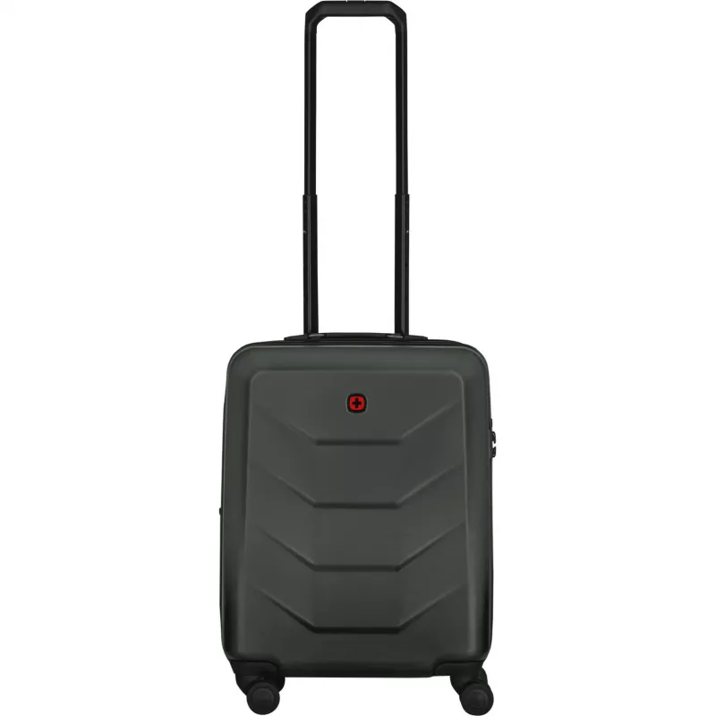 WENGER Prymo Carry-On Hardside Suitcase, Anthracite, 43L