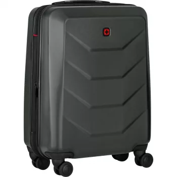 WENGER Prymo Carry-On Hardside Suitcase, Anthracite, 43L