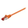 Wentronic 1,5 m Cat6 STP RJ-45 – RJ-45 tinklo kabelis, oranžinis (95582)