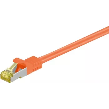 Wentronic Cat.7 S/FTP tinklo kabelis, RJ45 male to male, 25 m, auksuoti kontaktai, 10 Gbps, juodas 91669