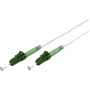 WENTRONIC Goobay 59586 OS2 vienskiemenis optinis pataisasausis kabelis LC/APC į LC/APC, 3 m, baltas, LSZH