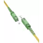 Wentronic Goobay 59640 OS2 vienmodis šviesolaidinis patch laidas, SC/APC į SC/APC, 3 m, geltonas