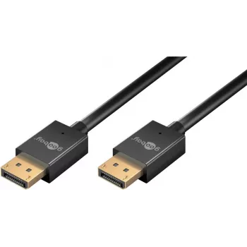 Wentronic Goobay 77443 DisplayPort kabelis 2 m juodas
