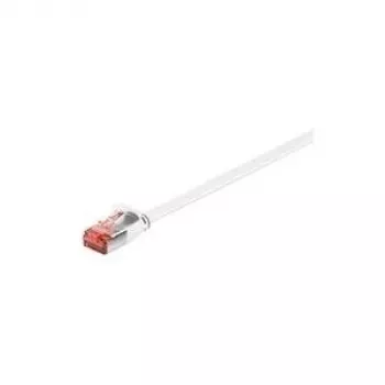 Wentronic Goobay CAT 6 plokščias tinklo kabelis, U/FTP, baltas, 2 m - varis (94917)