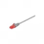Wentronic Goobay CAT 6 tinklo kabelis, U/UTP, pilkas, 1 m, LSZH be halogenų, varis 93669