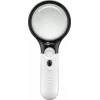 WENTRONIC Goobay LED apšviestas didinamasis stiklas 3x/4.5x, baltas 41255