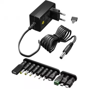 Wentronic Goobay Micro USB įkroviklis 1 A, juodas, 1,5 m kabelis – kompaktiškas sieninis maitinimo šaltinis išmaniesiems telefonams ir mažiems prietaisams (49529)