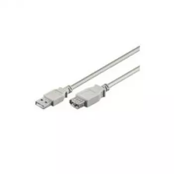 Wentronic Goobay USB 2.0 Hi-Speed prailginimo kabelis, pilkas, 3 m, Type A vyriškas į Type A moterišką 50961