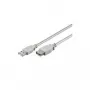 Wentronic Goobay USB 2.0 Hi-Speed prailginimo kabelis, pilkas, 3 m, Type A vyriškas į Type A moterišką 50961