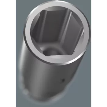 Wera 3/8 inch Deep Socket Rinkinys ant Magnetinės Juostos, 9 dalių, Metrinis, Juodas/Žalias