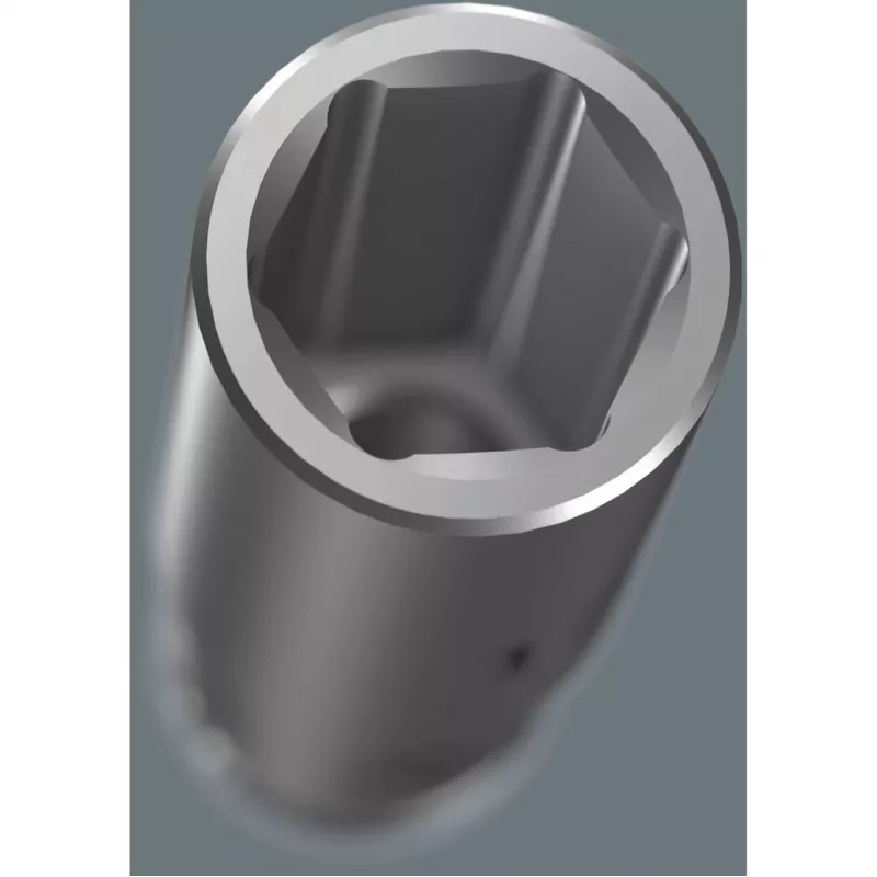 Wera 3/8 inch Deep Socket Rinkinys ant Magnetinės Juostos, 9 dalių, Metrinis, Juodas/Žalias