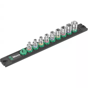Wera Magnetic Rail A Imperial 1/4 colio lizdų laikiklis, 4 laikikliai, 05005420001
