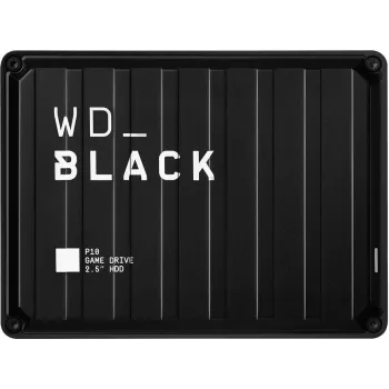 Western Digital BLACK P10 Game Drive 5TB juodas (WDBA3A0050BBK) - nešiojamas išorinis HDD, USB 3.2 Gen 1, 140MB/s, PS4/Xbox One/PC/Mac