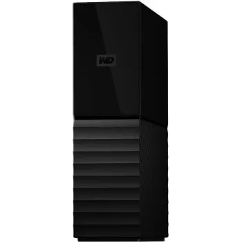 Western Digital My Book 6TB USB 3.0 išorinis stalinis kietasis diskas su aparatine šifravimo ir automatine atsargine kopija - juodas WDBBGB0060HBK