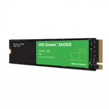 Western Digital WD Green SN350 480GB M.2 2280 PCIe NVMe SSD – Skaitymas 2400 MB/s, Rašymas 1650 MB/s