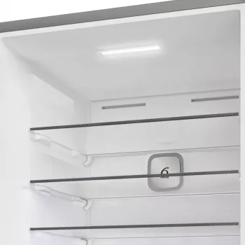 Šaldytuvas su šaldikliu Whirlpool WHK2 6493 X4E, 338 l, Full No Frost, energijos klasė E, nerūdijantis plienas