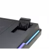 „White Shark EXCALIBUR-B TKL“ mechaninė žaidimų klaviatūra, KTT Wine Red linijiniai karšto keitimo jungikliai, per klavišą RGB, juoda