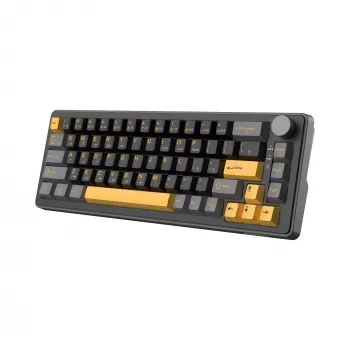 White Shark EXCALIBUR M GK-009151 mechaninė žaidimų klaviatūra, juoda, US išdėstymas, RGB, laidinė