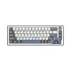 Balta mechaninė klaviatūra White Shark EXCALIBUR M (GK-009251) su Outemu Blue jungikliais, RGB apšvietimu, US išdėstymu