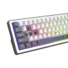 Balta mechaninė klaviatūra White Shark EXCALIBUR M (GK-009251) su Outemu Blue jungikliais, RGB apšvietimu, US išdėstymu