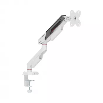 White Shark KHUFU-I GMS-3210 Vieno monitoriaus stalinis laikiklis 17 inch-32 inch ekranams, juodas